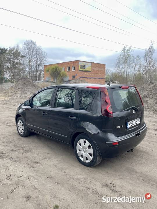 Nissan Note 2009 14 Gaz HAK Warszawa sprzedam