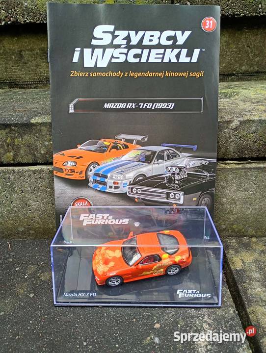 MAZDA RX7 FD szybcy i wściekli deagostini 143 sprzedam
