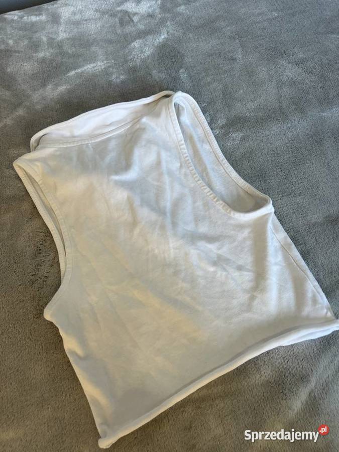 Top crop top koszulka bez rękawów z Jasło