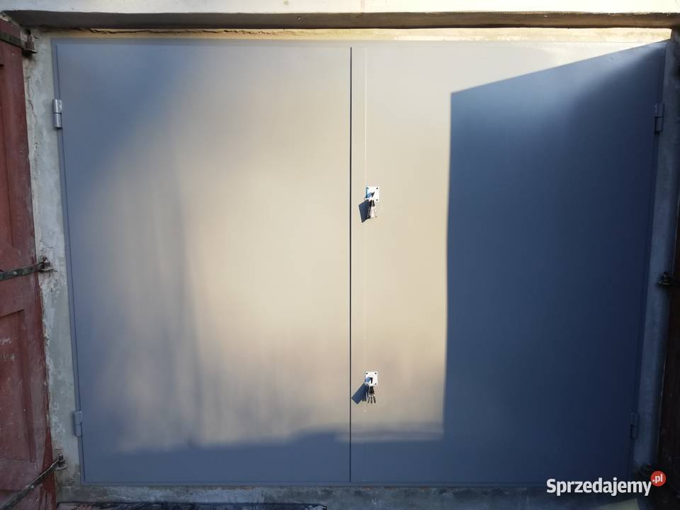 Brama dwuskrzydłowa garażowa mocna blacha 12mm Chorzów