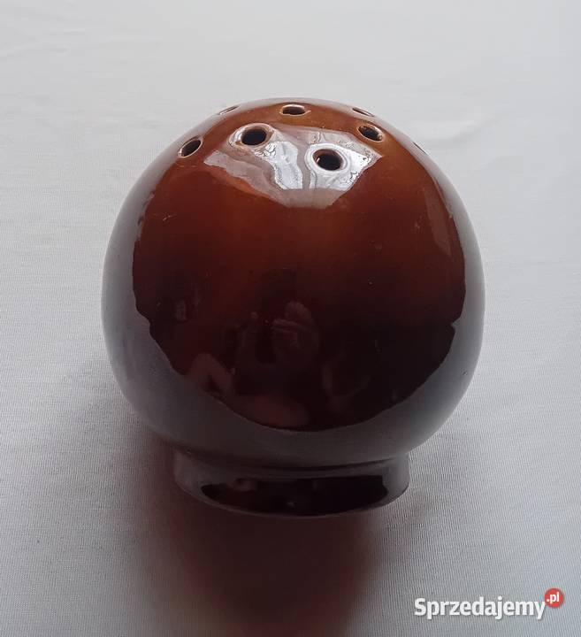 Ikebana w formie kuli PRL wielkopolskie Koźminek