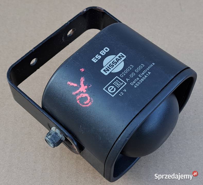 SYRENA ALARMU ES 80 NISSAN PATROL terenowe Pozostałe dolnośląskie