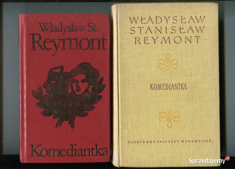 Komediantka Władysław Reymont 2 wydania zachodniopomorskie Szczecin sprzedam