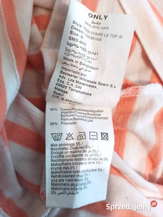 łososiowy pasiak Only Częstochowa