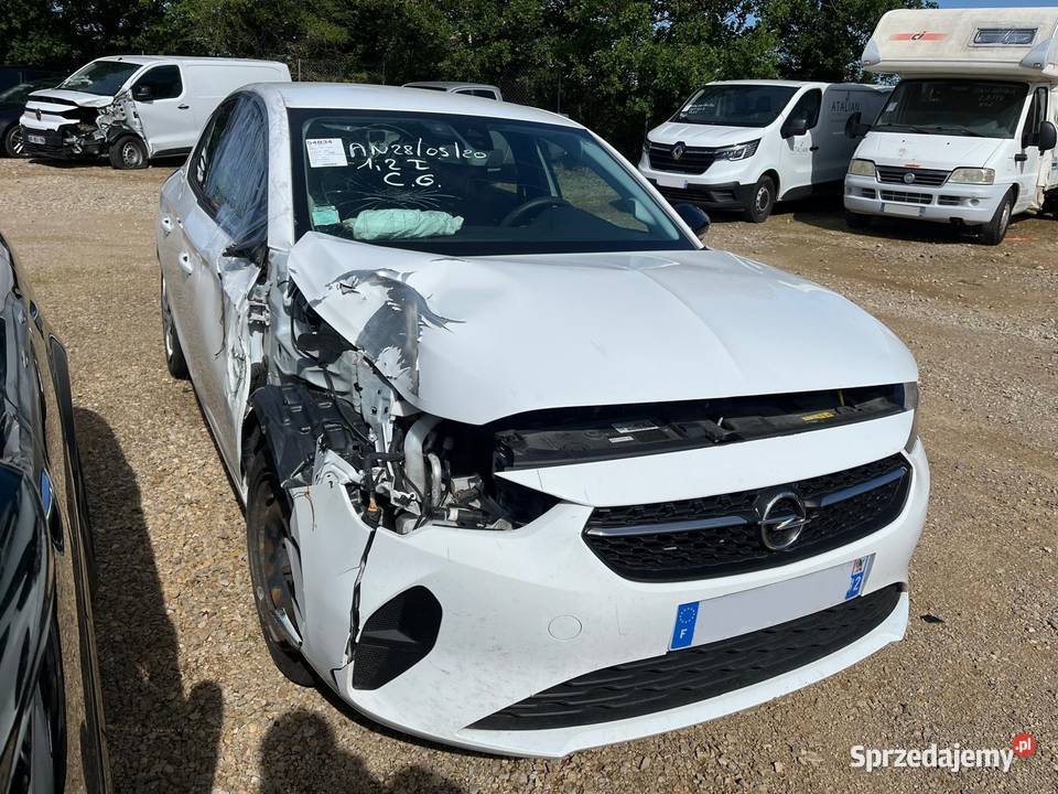 OPEL Corsa F 12T 100 FQ082 Rok produkcji 2020 Łódź