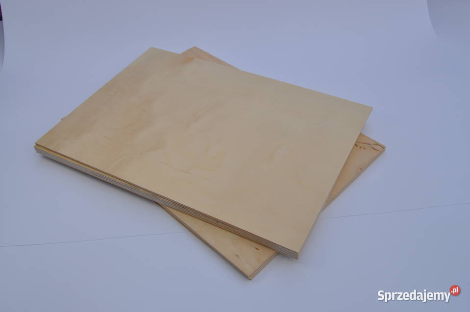 Sklejka 3 mm A4 dowolne rozmiary kształty CNC Włocławek