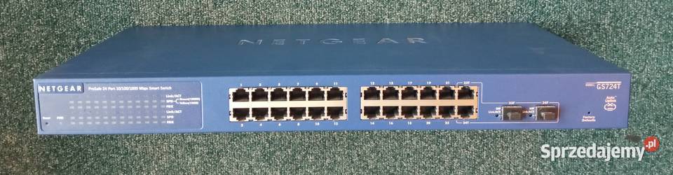 Switch zarządzany NETGEAR Pro Safe 24 port Skierniewice sprzedam
