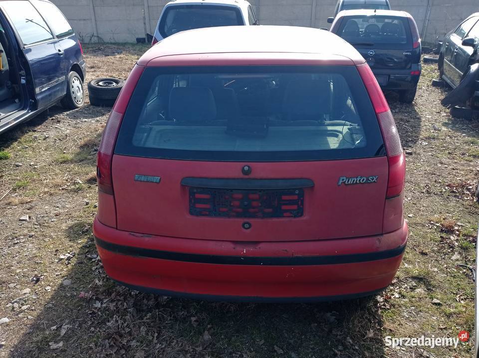 Fiat Punto 11 1999 r dawca części wielkopolskie Szklarka Myślniewska sprzedam