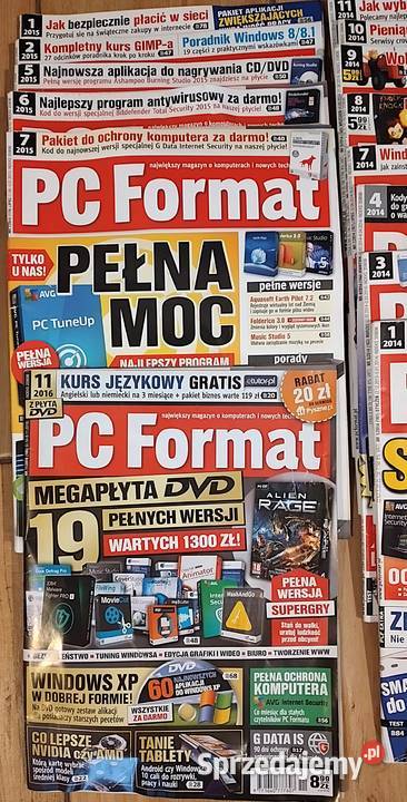 czasopisma PC z płytami Antyki, Sztuka, Kolekcje Bukowno