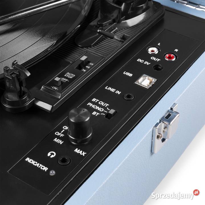 Gramofon w walizce z wbudowaniami głośnikami wielkopolskie Poznań