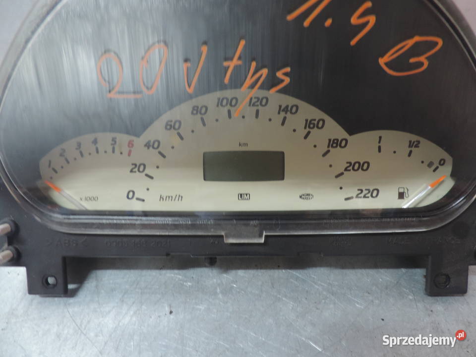 MERCEDES AKLASA W168 14 LICZNIK A1685404411 liczniki, zegary małopolskie Nowy Sącz sprzedam