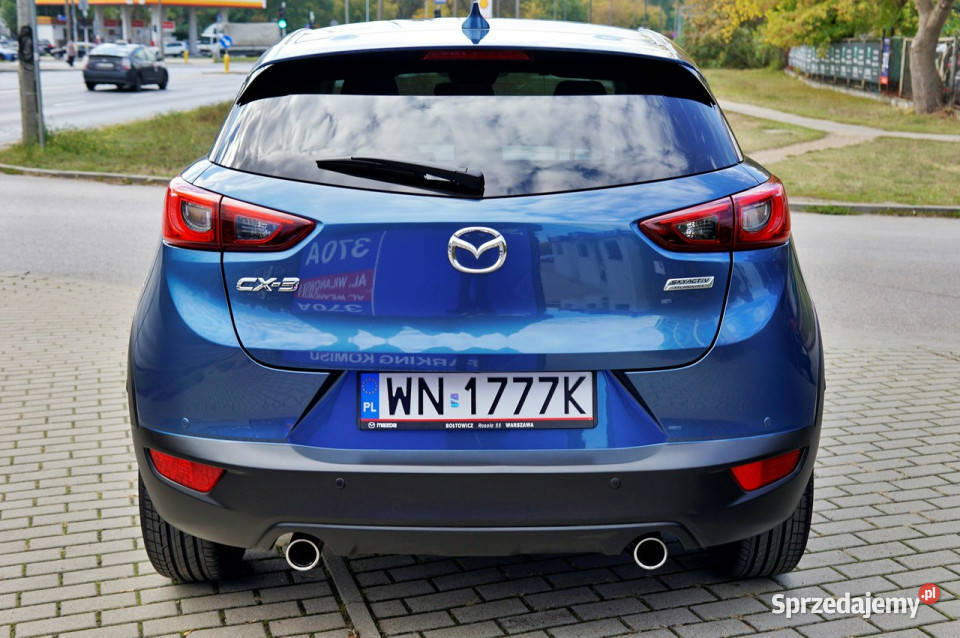 Mazda CX3 salon Polska ładna Pierwszy właściciel mazowieckie