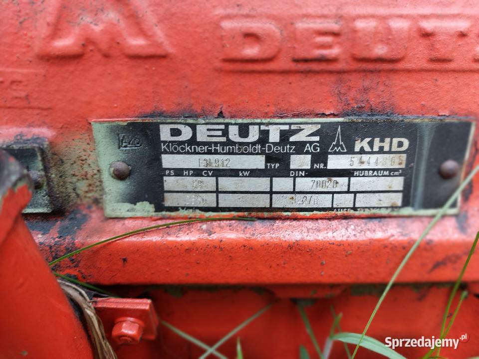 Silnik fahr F3L913 uszkodzony Rzekuń sprzedam