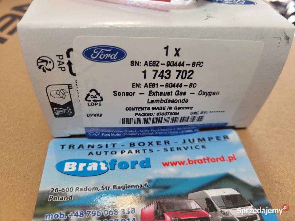 SONDA FORD FIESTA KA AE819G444BC 1743702