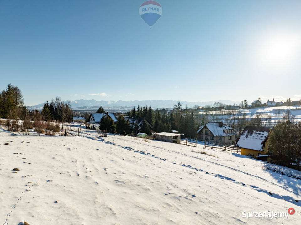 Widokowa Działka budowlana 656 m Nowy Targ