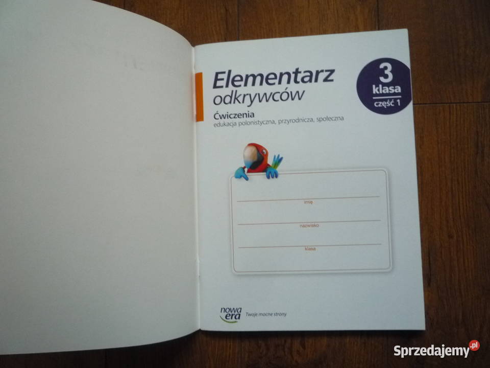 Elementarz odkrywców 3 Ćwiczenia język polski
