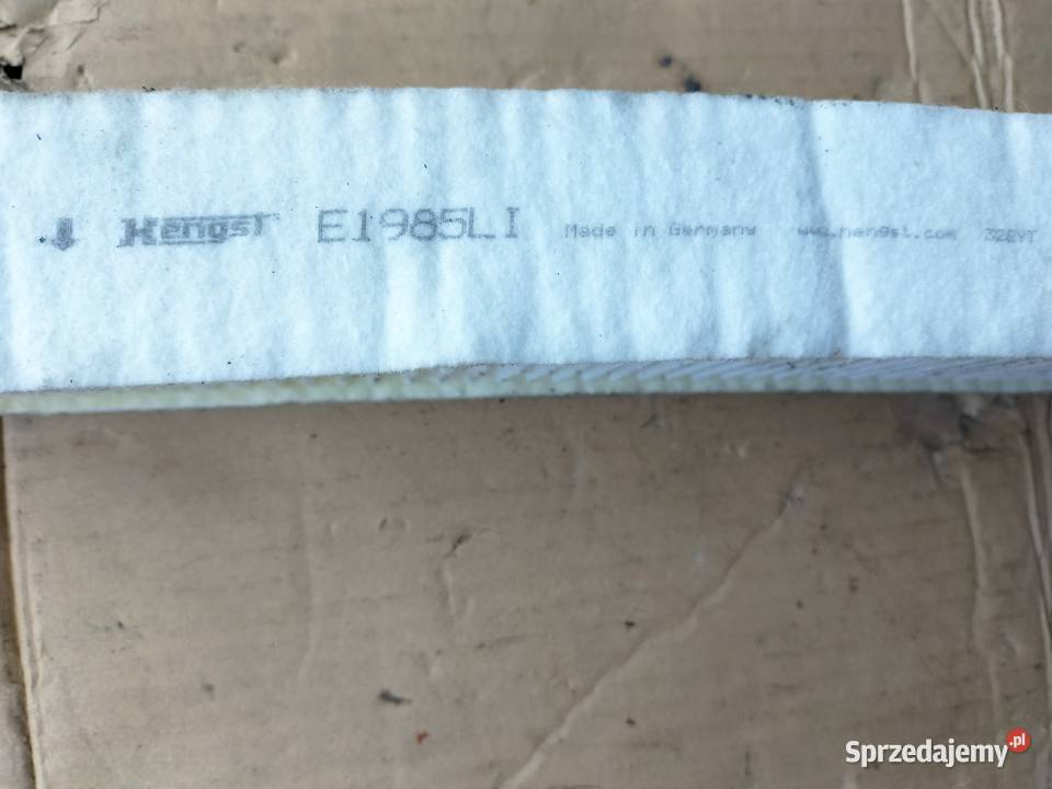 FILTR KABINOWY E1985LI MERCEDES Pozostałe Kamień-Kolonia