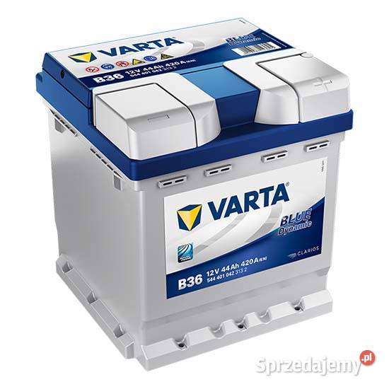 Akumulator VARTA Blue Dynamic B36 44Ah 420A EN osobowe
