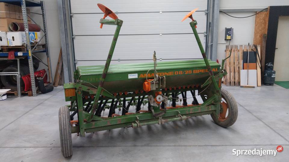 Siewnik zbożowy Amazone D8 25 Special 25 m próba Rzeszów sprzedam