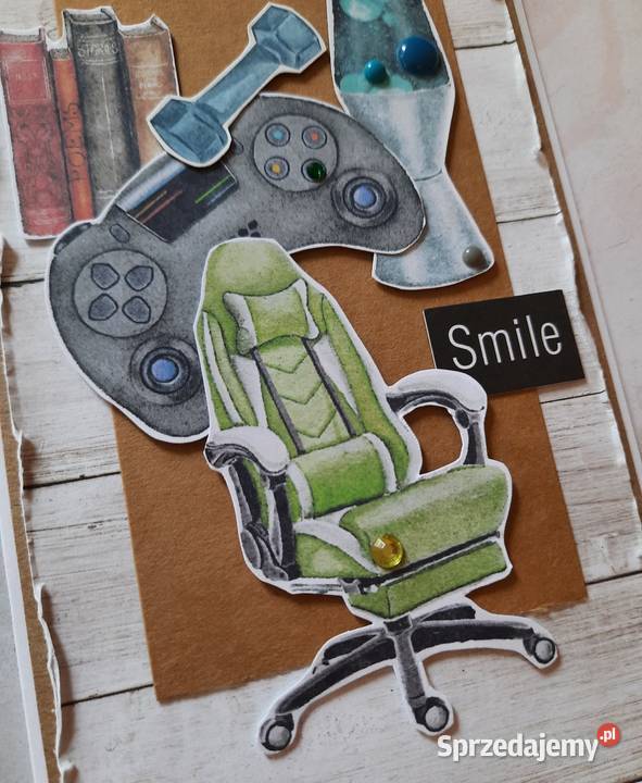 Kartka personalizowana handmade na urodziny Dęblin