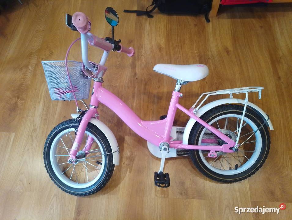 Rowerek Tomabike Little Princess 14 Lusterko  Sosnowiec