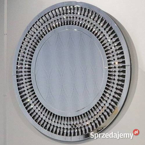Lustro glamour w stylu nowojorskim do salonu Warszawa