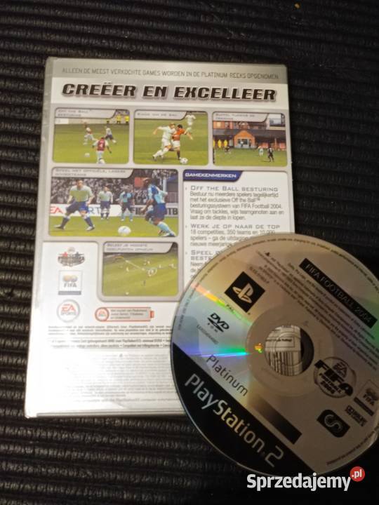 Gra Fifa football 2004 2 Playstation 2 Śrem