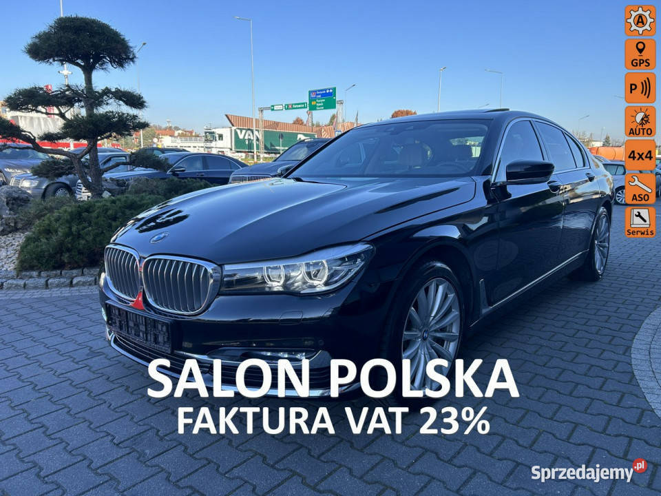BMW 730 FVAT23 salon polska 1szy wł soft close Żory