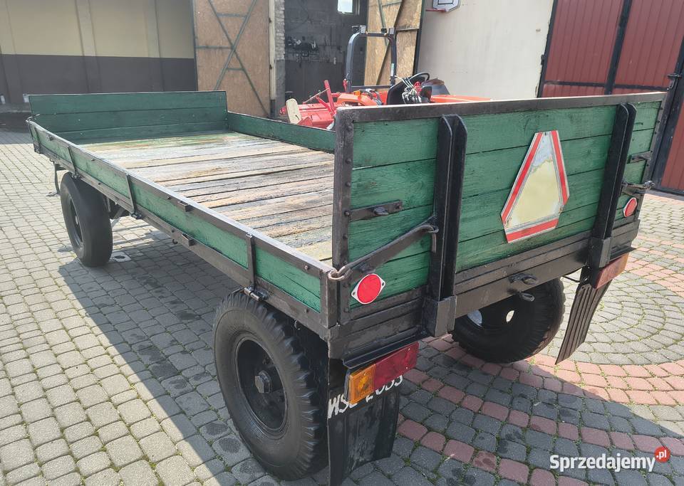 Przyczepa rolnicza sztywna nieuszkodzony Przyczepy rolnicze sprzedam