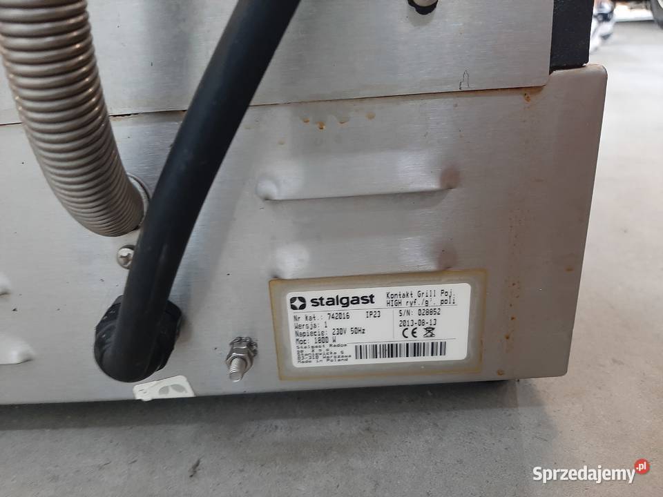 Syndyk sprzeda grill kontaktowy Caterina Warszawa