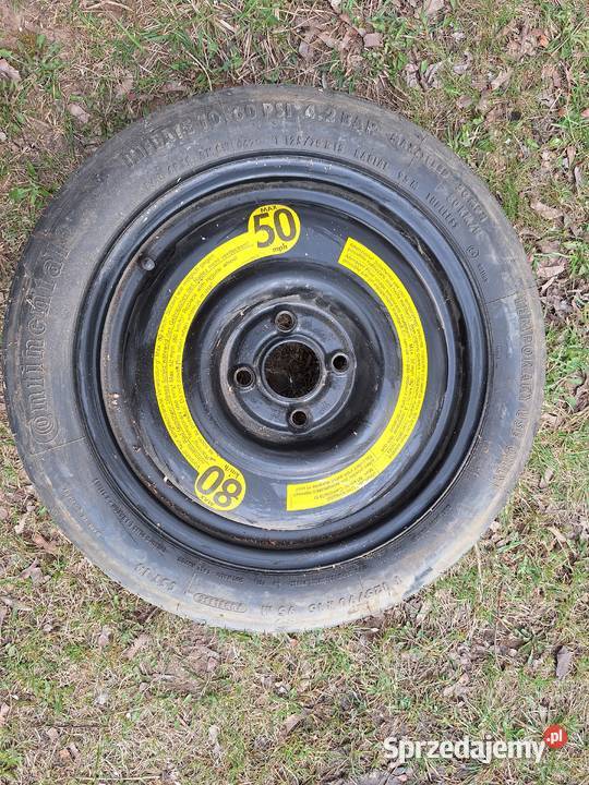 Koło dojazdowe 15 do vw rozstaw śrub 4x100 podlaskie Bargłów Dworny