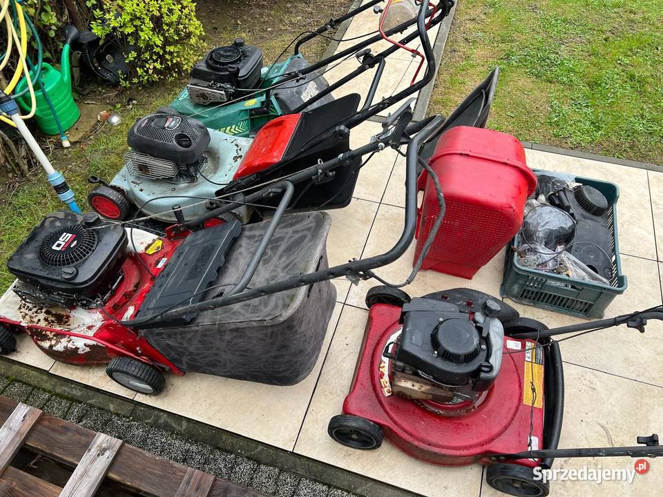 Kosiarkikosiarka i częścikosze do kosiarek sprzedam