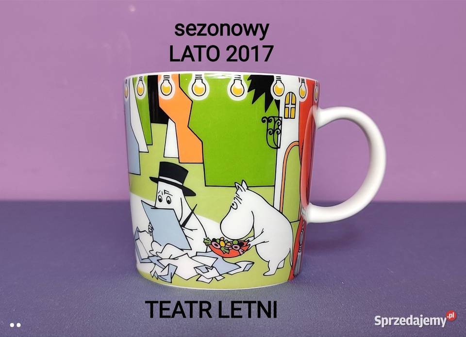 Muminki KUBEK Moomin Arabia Finland sezon LATO Pozostałe Jasień