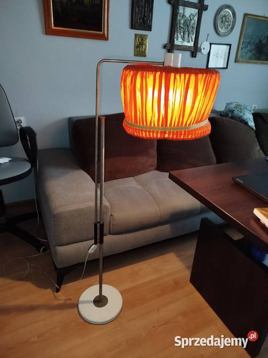 Lampa podłogowa Polam z PRL Opole sprzedam