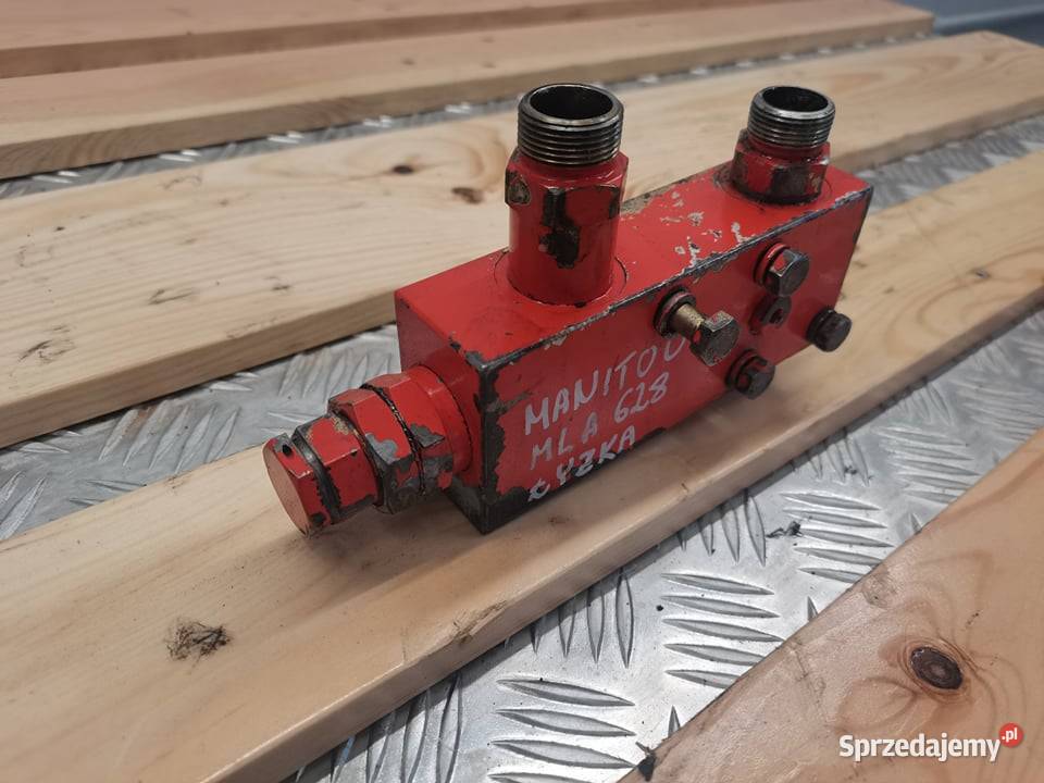 Zamek hydrauliczny siłownika wychyłu Manitou MLA Wilkowo