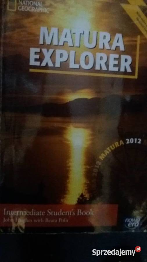 Matura Explorer intermediate student book Antykwariat mazowieckie