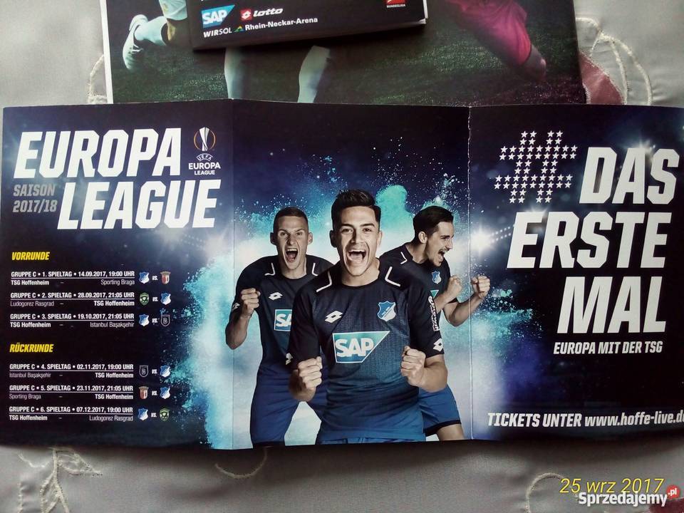 Programy meczowe z Bundesligi sezon 201718 Wronki