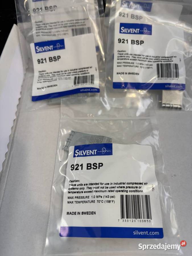SILVENT 921 Dysza płaska 3 N 18 zewn cynk Rynarzewo sprzedam