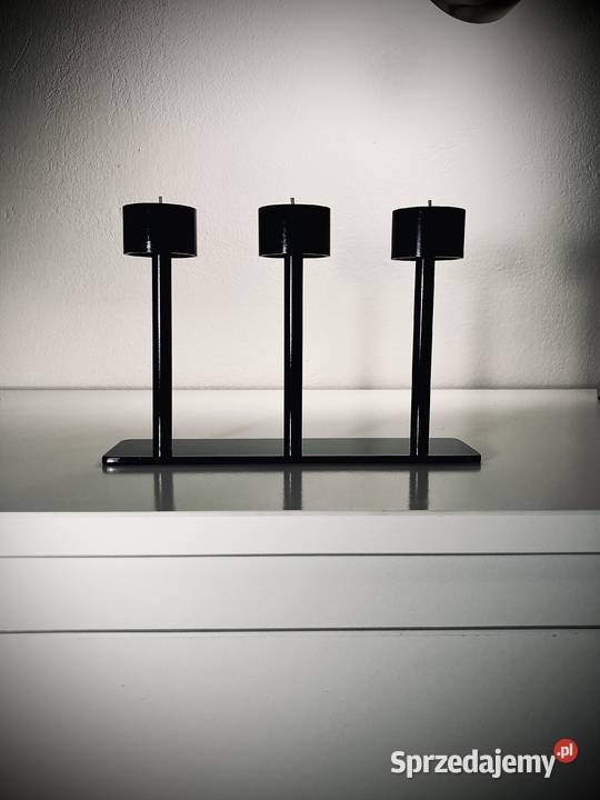 Świecznik trójramienny na tealighty Dekoracje i ozdoby mazowieckie Warszawa