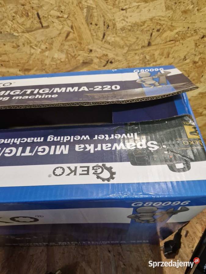 Spawarka MIGTIGMMA220 Geko G80096 wielkopolskie Głogowa