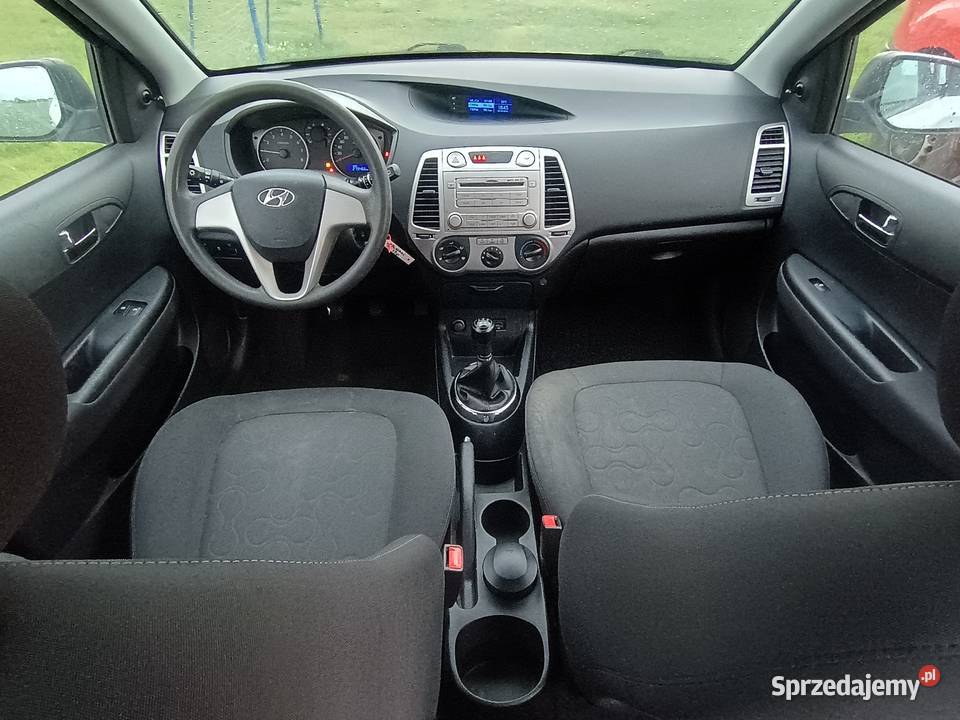 Hyundai i20 2011r 13i 78 ŁADNY 5drzwi KLIMA biały wielkopolskie Witkowo