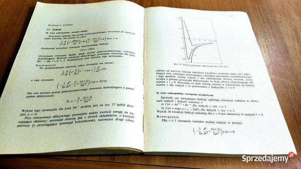 Zadania z chemii kwantowej Pyżalski Kręglewski Gdańsk