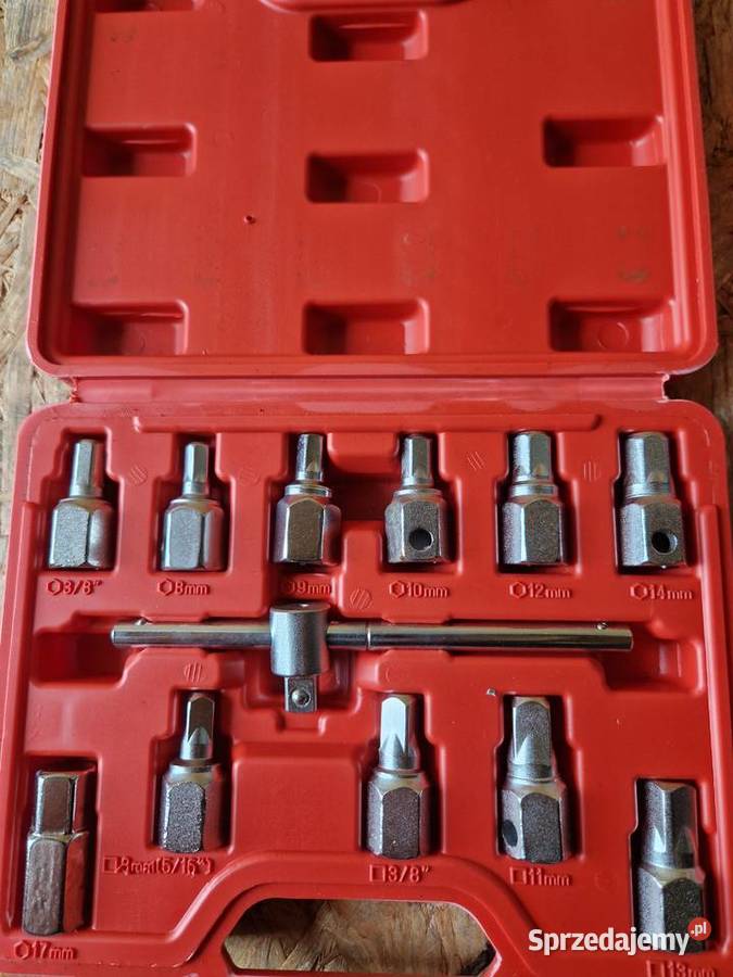 KLUCZE NASADKI DO KORKÓW OLEJU ZESTAW KLUCZY 12 Głogowa