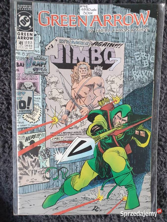 Green Arrow zestaw 9 komiksów DC USA 19901993 Komiksy Gdynia
