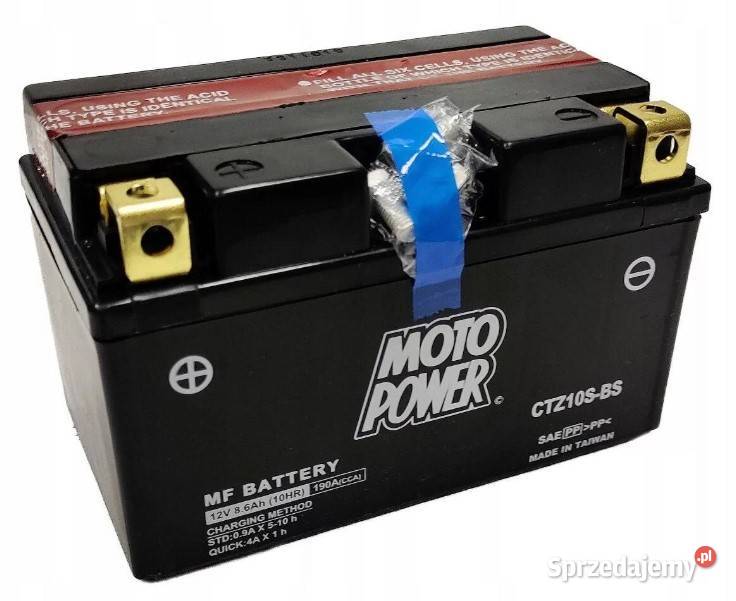 Akumulator motocyklowy MotoPower CTZ10SBS