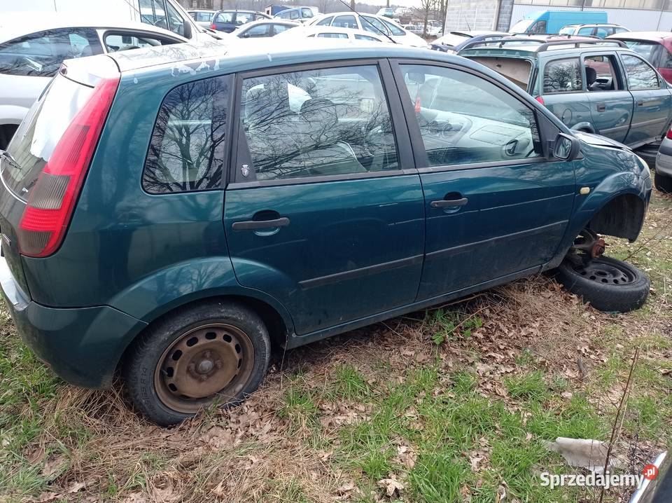Ford Fiesta 14 TDCi 2002 r dawca części Samochody na części wielkopolskie Szklarka Myślniewska
