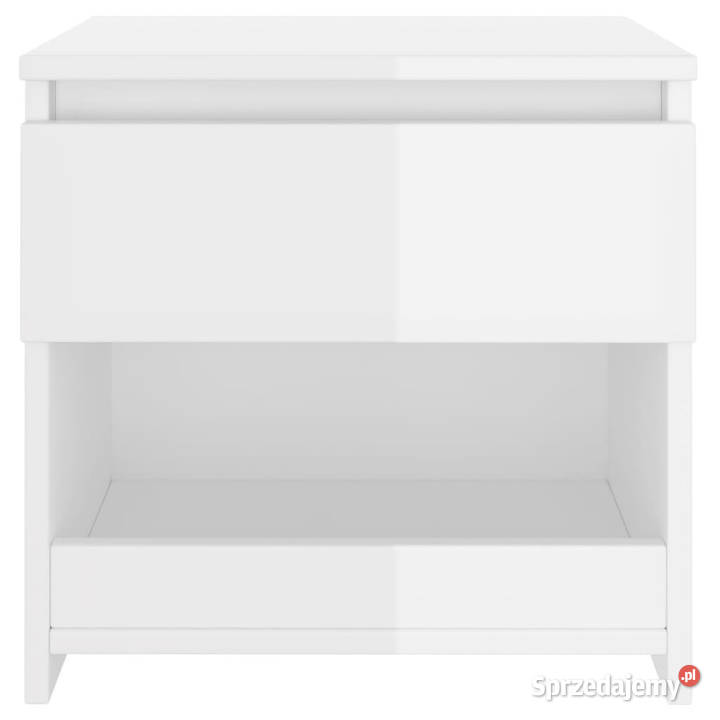 Szafka nocna biała wysoki połysk 40x30x39 Warszawa