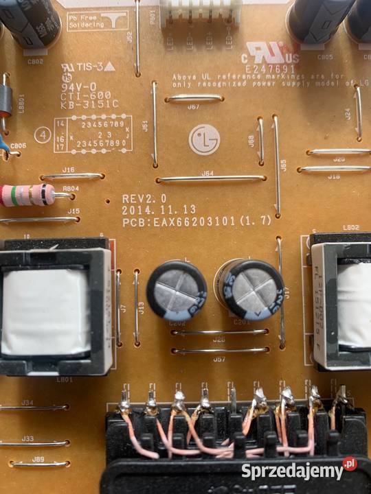 Lg 50 lf652v zasilacz lubelskie Gościeradów Ukazowy