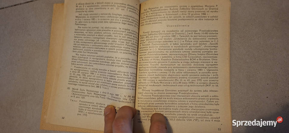 Zbiór orzecznictwa z zakresu wynalazczości wielkopolskie Łęczyca