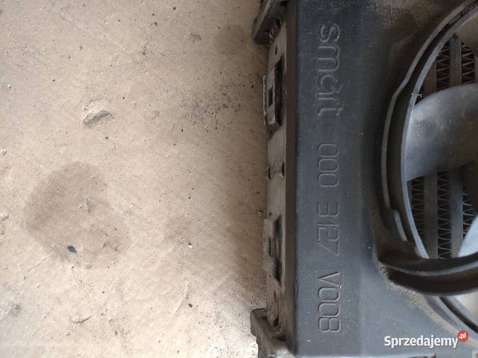 Wentylator chłodnicy intercooler Smart osobowe